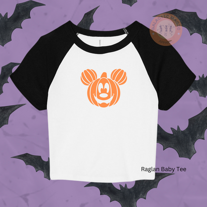 Mouse Pumpkin Top